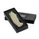 M-TAC Folding Knife Sand/Black, Master Any Outdoor Task with Precision and Strength